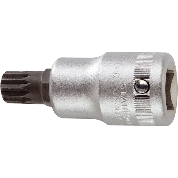 20 mm (3/4") Screwdriver socket SizeM18 L.100 mm